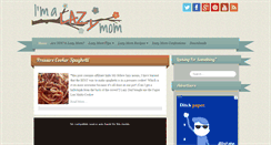 Desktop Screenshot of imalazymom.com